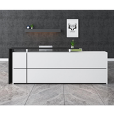 Modern Minimalist Reception Desk